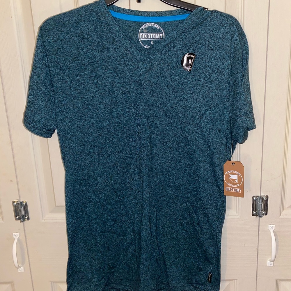 Dark teal men’s shirt